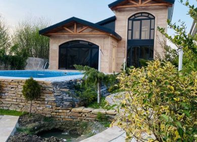 فروش ویلا باغ نما انگلیسی 400 متری استخردار جنگلی | 400 متر
