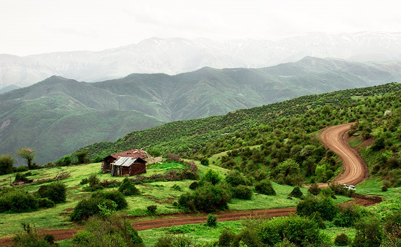 روستای زیبای بهدشت از توابع چمستان (قطعه ای از بهشت)