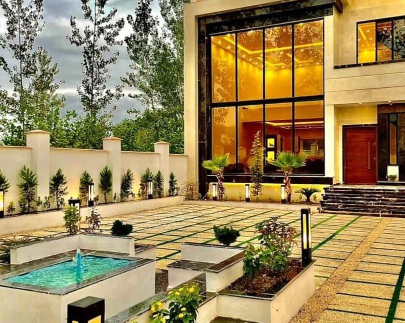 خرید ویلا دوبلکس مدرن 300 متری استخر دار مبله شهرکی | 300 متر