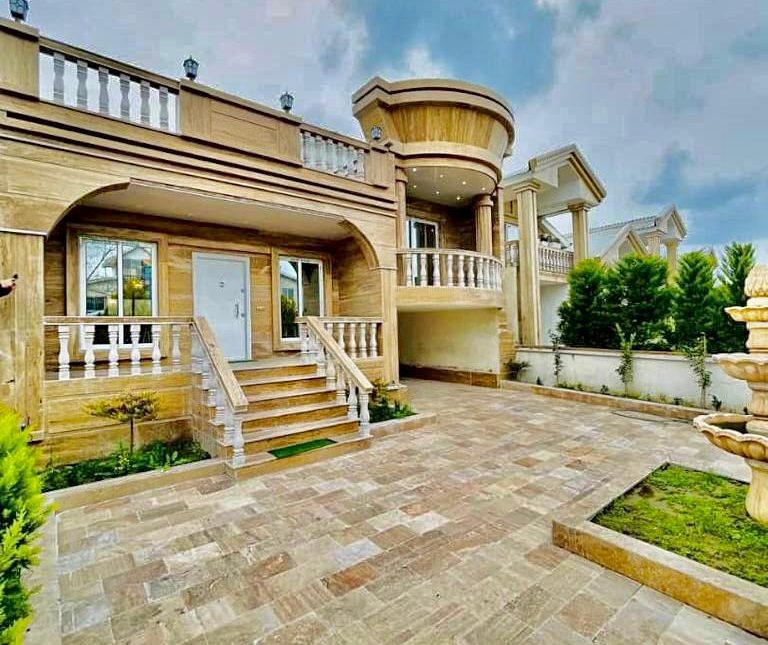 خرید ویلا نما سنگ 250 متری شهرکی جنگلی | 250 متر