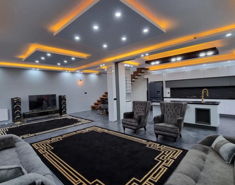 فروش ویلا دوبلکس نما سنگ با طراحی عالی | 290 متر