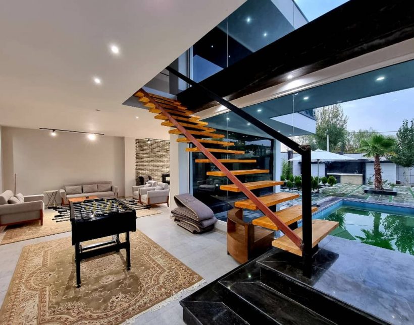 خرید ویلا مهندسی ساز مدرن استخر دار | ۳۷۰ متر