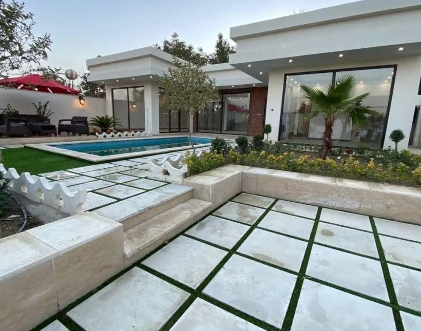 فروش ویلا نما مدرن استخر دار با سند | 250 متر