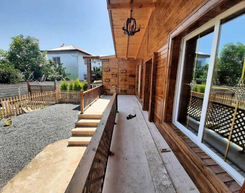 خرید ویلای فلت نما چوبی چمستان | ۲۰۰ متر