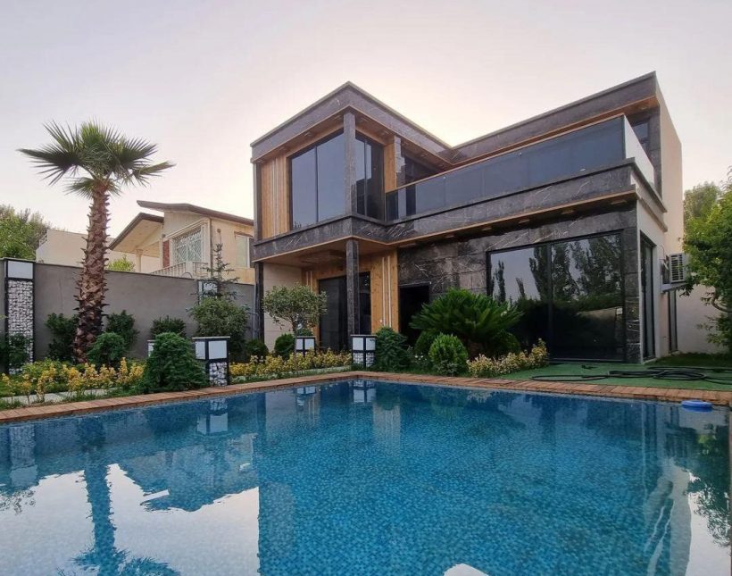 خرید ویلا مدرن 350 متری استخر دار نوساز | 350 متر