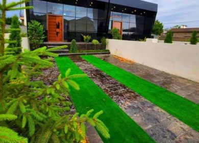 فروش ویژه ویلا فلت نما مدرن با حیاط سازی عالی | 170 متر