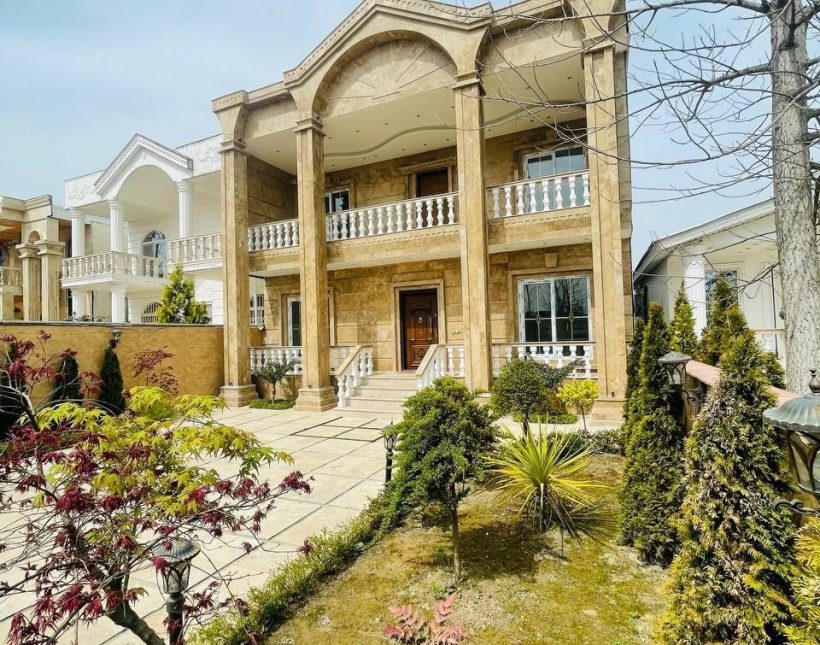 ویلا نما سنگ شهرک جنگلی چمستان | 350 متر