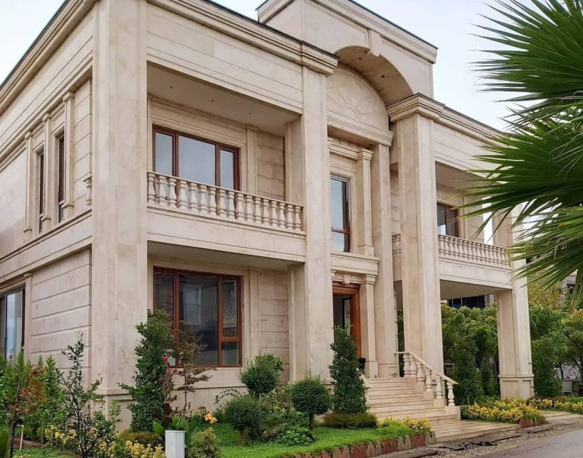 خرید ویلا دوبلکس نما سنگ 300 متری سند دار نزدیک به جنگل | 300 متر