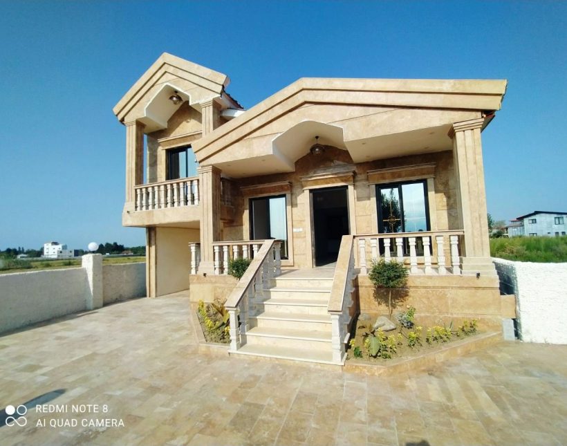 خرید ویلا نیم پیلوت نما سنگ سند دار | 270 متر