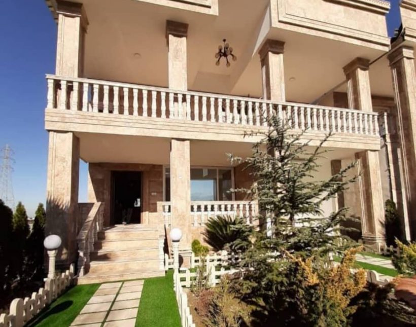 خرید ویلا باغ دوبلکس نما سنگ 300 متری سند دار در سعادت اباد | ۳۵۰ متر