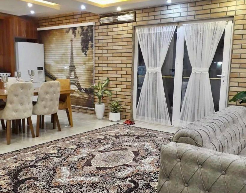 خرید ویلا فلت شیک 200 متری نما سنگ با روف در نور | ۲۰۰ متر