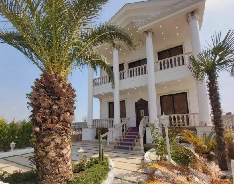 خرید ویلا نما سنگ رومی 350 متری در سعادت آباد چمستان | ۳۵۰ متر