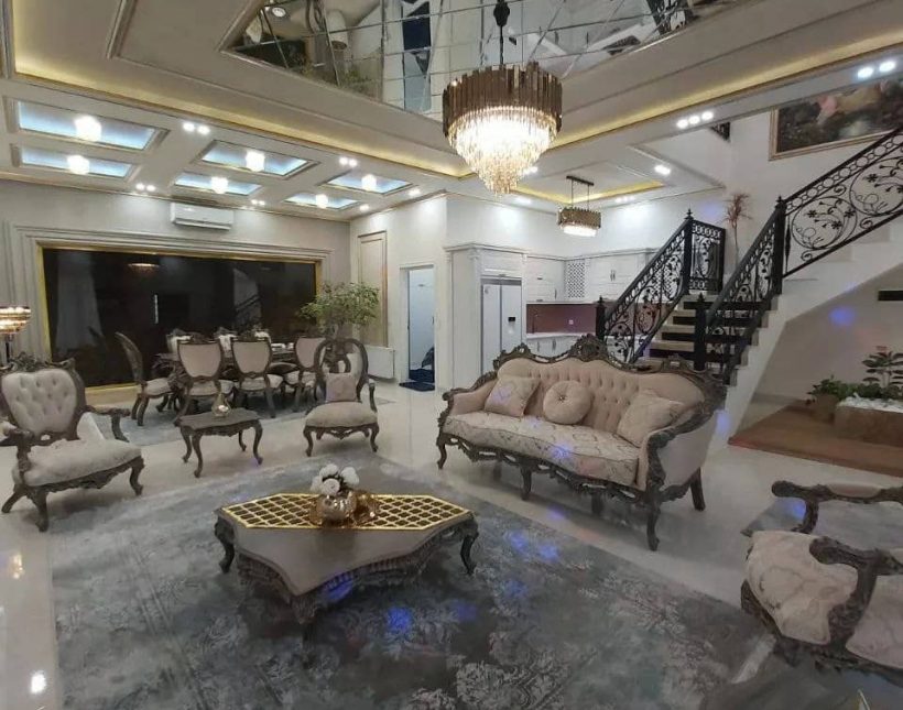 خرید ویلا نما سنگ رومی 350 متری در سعادت آباد چمستان | ۳۵۰ متر