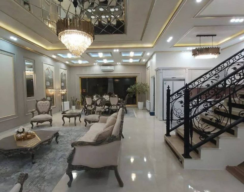 خرید ویلا نما سنگ رومی 350 متری در سعادت آباد چمستان | ۳۵۰ متر