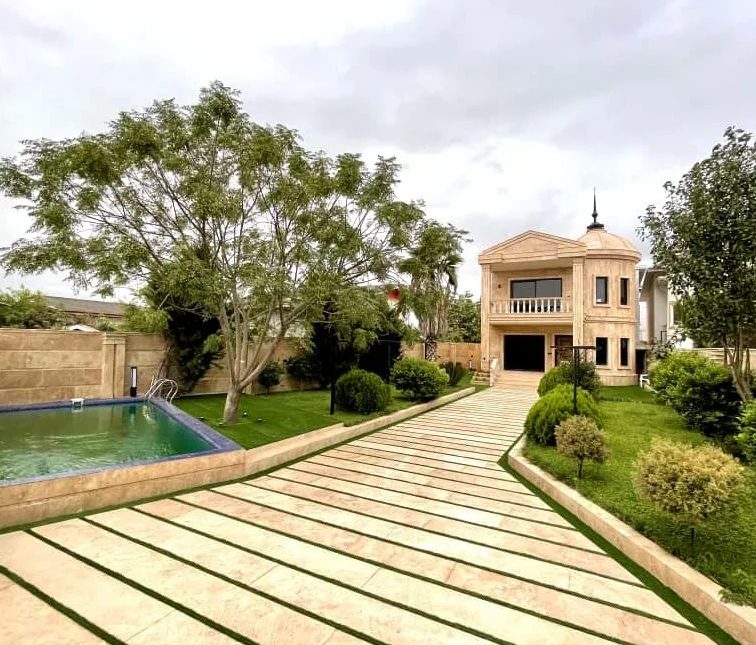 خرید ویلا دوبلکس کلاسیک استخر دار شیک مدرن چمستان | 500 متر