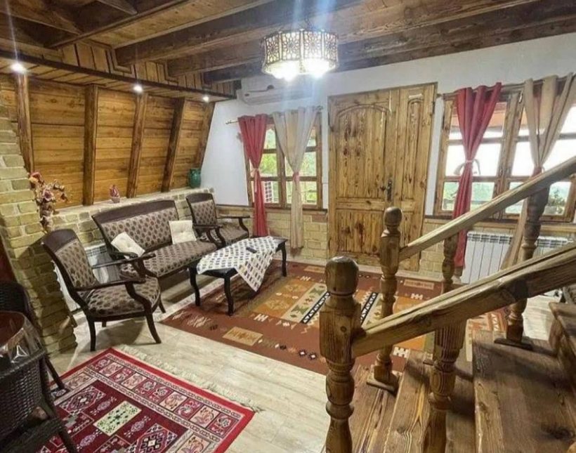 خرید ویلا باغ جنگلی 300 متری با کلبه چوبی سند دار در نور | ۳۰۰ متر