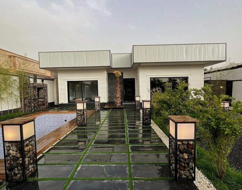 خرید ویلا فلت مدرن مستقل با استخر و سند تک برگ نوساز | ۴۰۰ متر