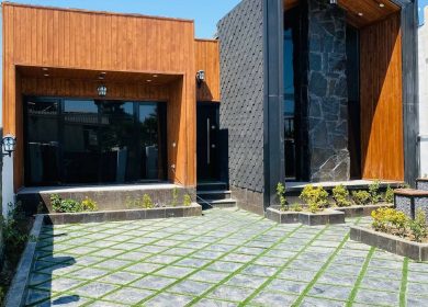 خرید ویلا نما مدرن نوساز با ویوی جنگلی شهرک با نگهبانی | 210 متر