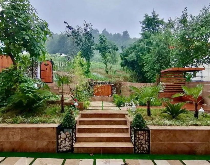 خرید ویلا نما سنگ در هم صفا چمستان | 50۰ متر