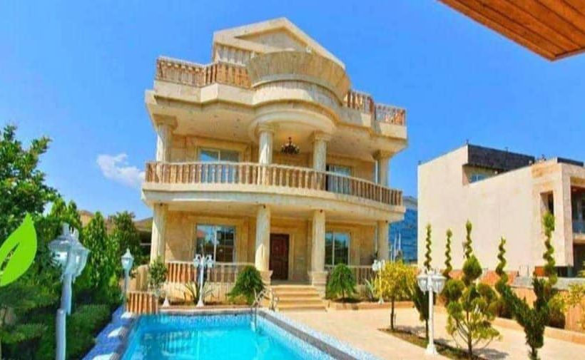 خرید ویلا نما سنگ 400 متری جنگلی سند دار در سعادت آباد | ۴۰۰ متر