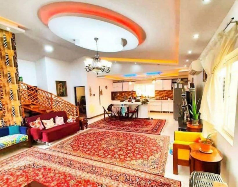 خرید ویلا نیم پیلوت باغی 250 متری مبله شهرک برند در چمستان | ۲۵۰ متر