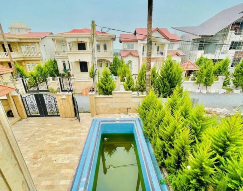 خرید ویلا دوبلکس نما سنگ 400 متری در چمستان | ۴۰۰ متر