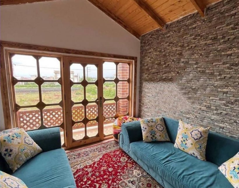 فروش ویلا باغ چوبی 250 متری مبله کامل در چمستان | ۲۵۰ متر