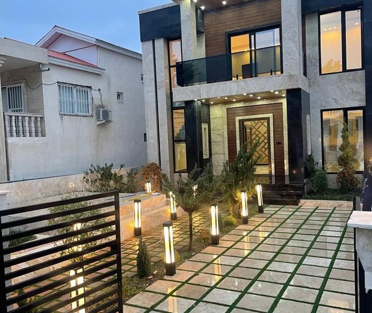 فروش ویلا دوبلکس نما مدرن ویو جنگل باسند تک برگ | 400 متر