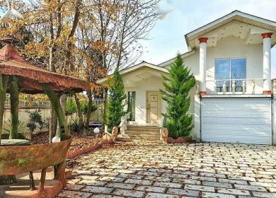 خرید ویلا نیم پیلوت نما رومی استخر دار با سند | ۳۰۰ متر