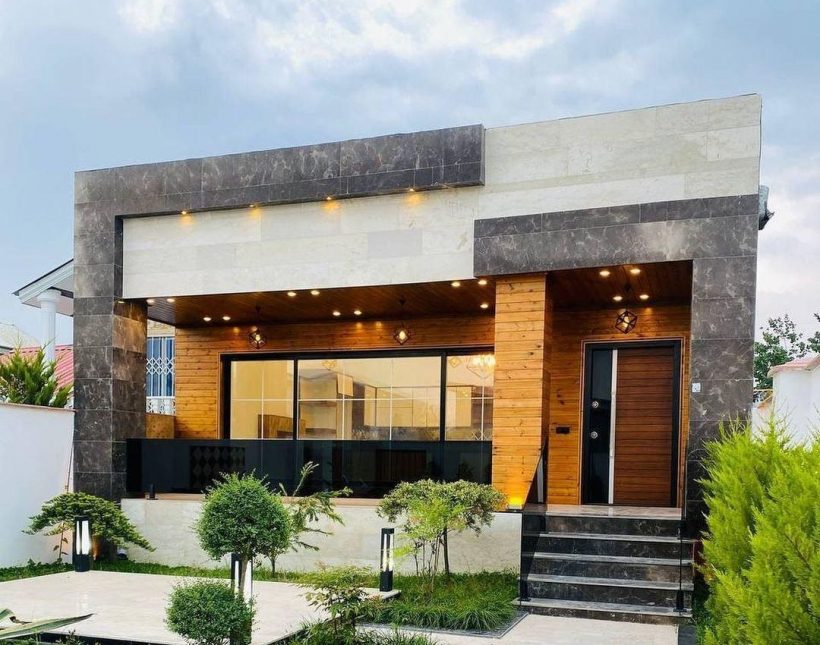 خرید ویلا 240 متر نما مدرن سند دار منطقه جنگلی | 240 متر