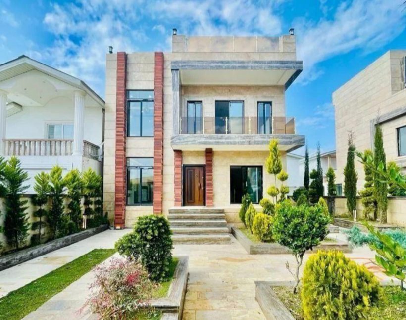 فروش ویلا نما مدرن سند دار با سند تک برگ ویو جنگل | 330 متر