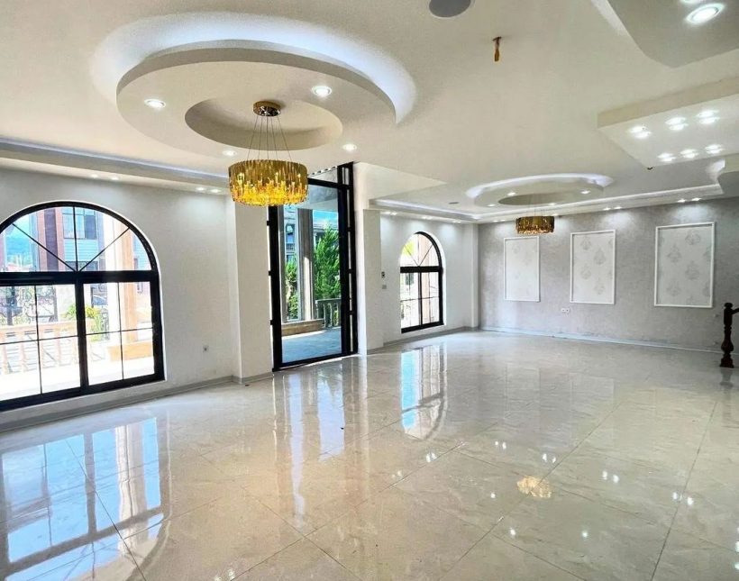 فروش ویلا نما سنگ با سند تک برگ ویو جنگل | 400 متر