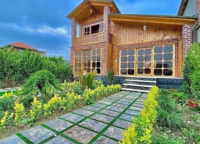 خرید ویلا نیم پیلوت جنگلی 220 متری شهرکی مبله | 220 متر