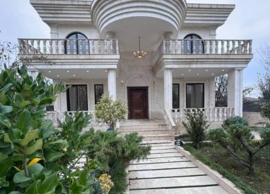 خرید ویلا کاخ کلاسیک 400 متری نما سنگ در نور | ۴۰۰ متر