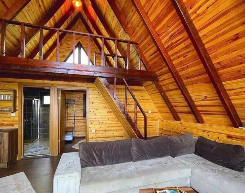 خرید ویلا 300 متری نما چوبی شهرکی نور | 300 متر