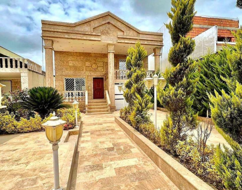 خرید ویلا فلت نما سنگ 280 متری شهرک برند | 280 متر