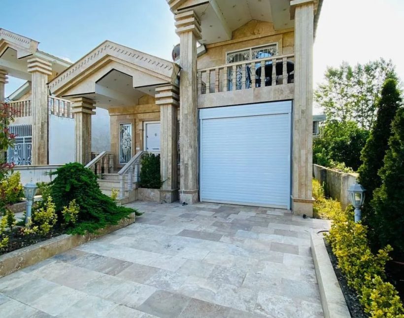 خرید ویلا نیم پیلوت سنگی مبله شهرکی | ۲۸۰ متر