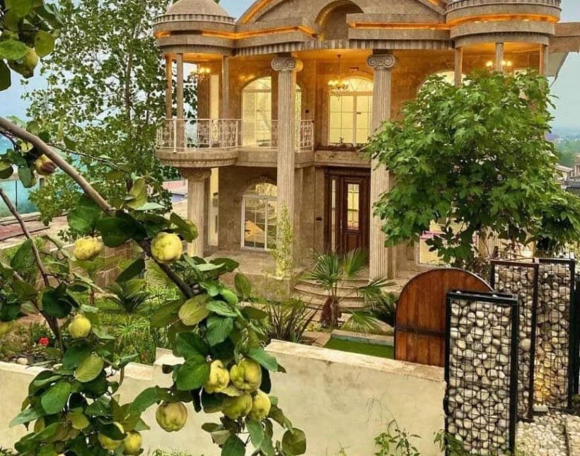 خرید ویلا دوبلکس مدرن نما رومی جنگلی 400 متری | ۴۰۰ متر