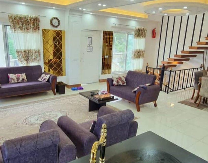 خرید ویژه ویلا تریبلکس نما سنگ 400 متری جنگلی نور | 400 متر
