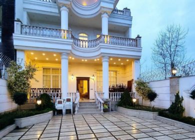 خرید کاخ ویلای 400 متری شهرکی مبله کامل سعادت آباد | 400 متر
