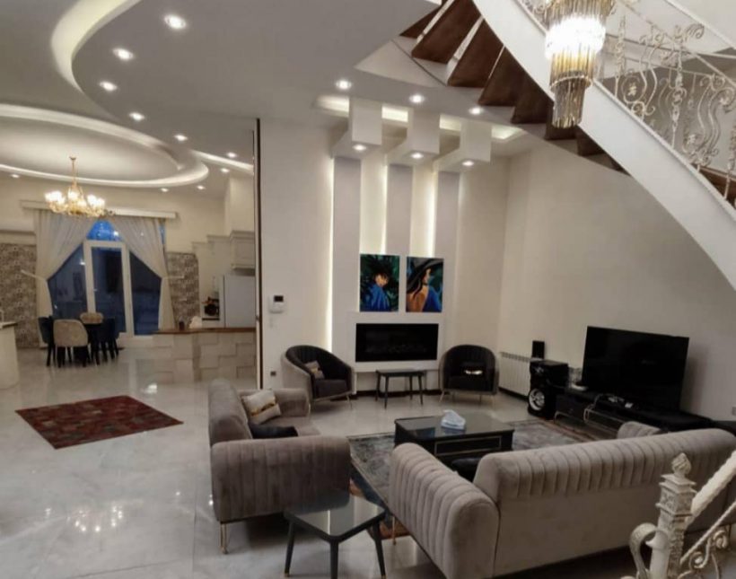 خرید کاخ ویلای 400 متری شهرکی مبله کامل سعادت آباد | 400 متر