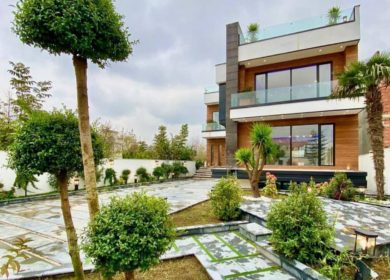فروش ویژه ویلا مدرن 400 متری ویوی ابدی سند دار نور | 400 متر