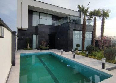 خرید ویلا باغ مدرن و مشکی جنگلی استخر دار | ۴۷۰ متر