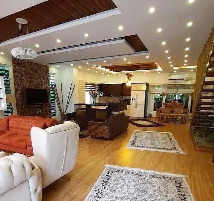 خرید ویلا استخر دار مبله جنگلی نزدیک دریا | 450 متر