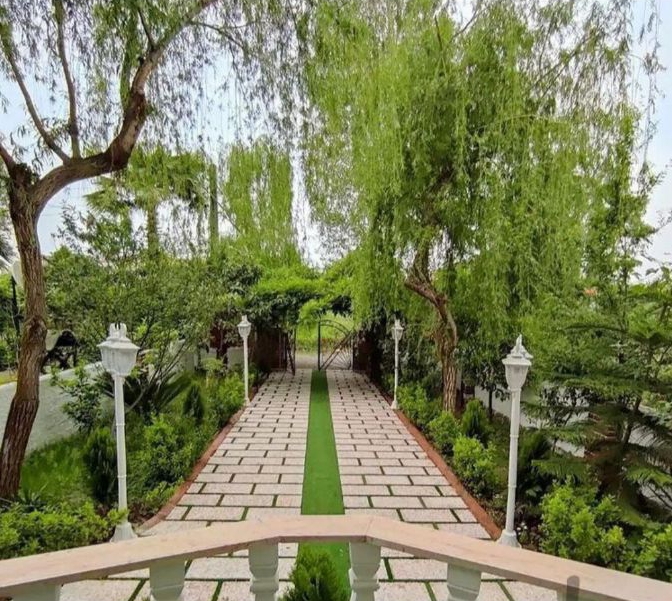 فروش ویلا باغ با طراحی عالی سند دار انشعابات نصب | 390 متر