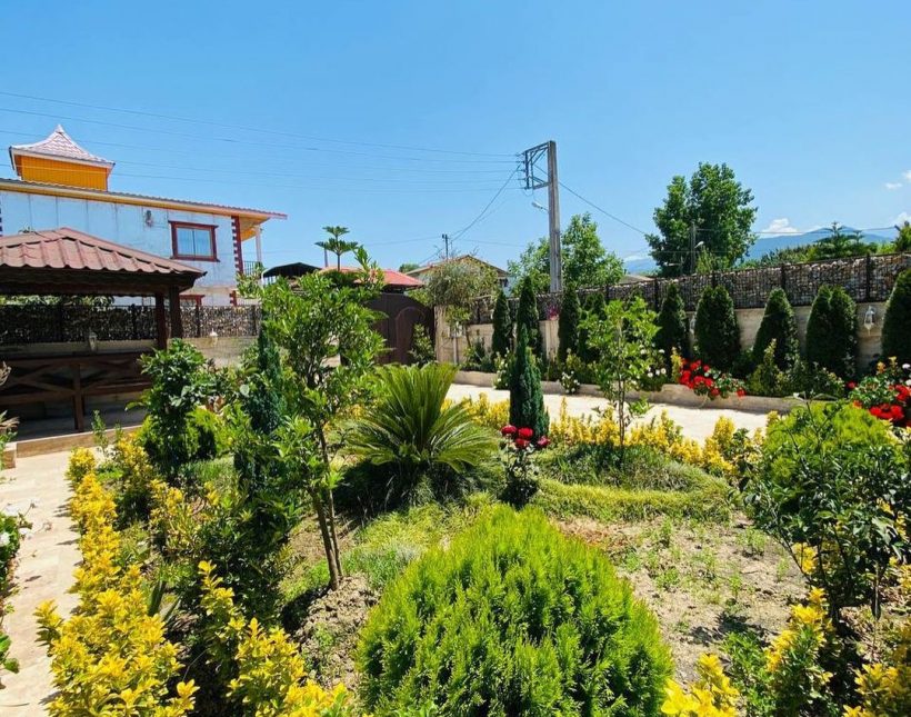 فروش ویلا باغ با حیاط سازی سرسبز شهرکی | 350 متر