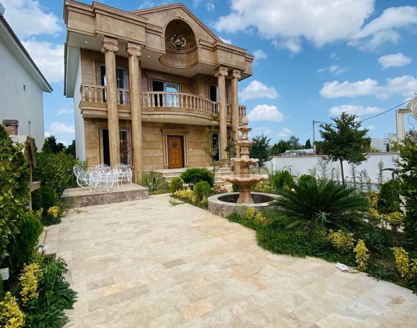 فروش ویلا کاخ نما سنگ با طراحی عالی 370 متری | 370 متر