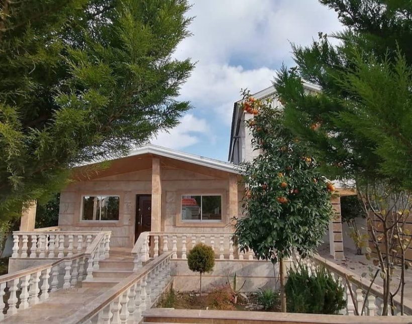 خرید باغ ویلای فلت نما سنگ 400 متری نور | 400 متر