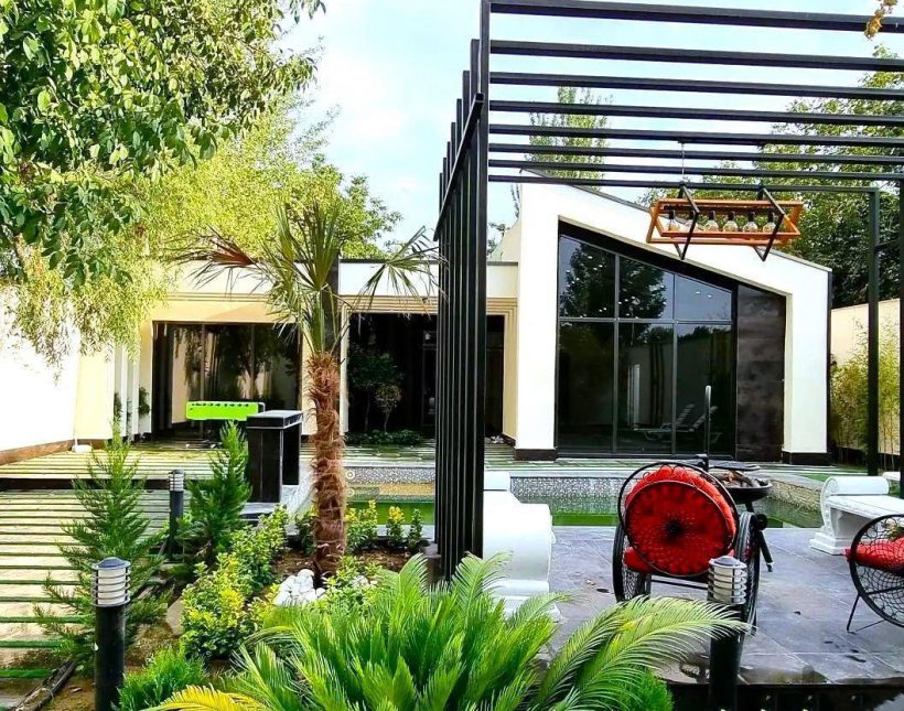 ویلا باغ مدرن 300 متری استخر دار شهرک برند جنگلی | 300 متر