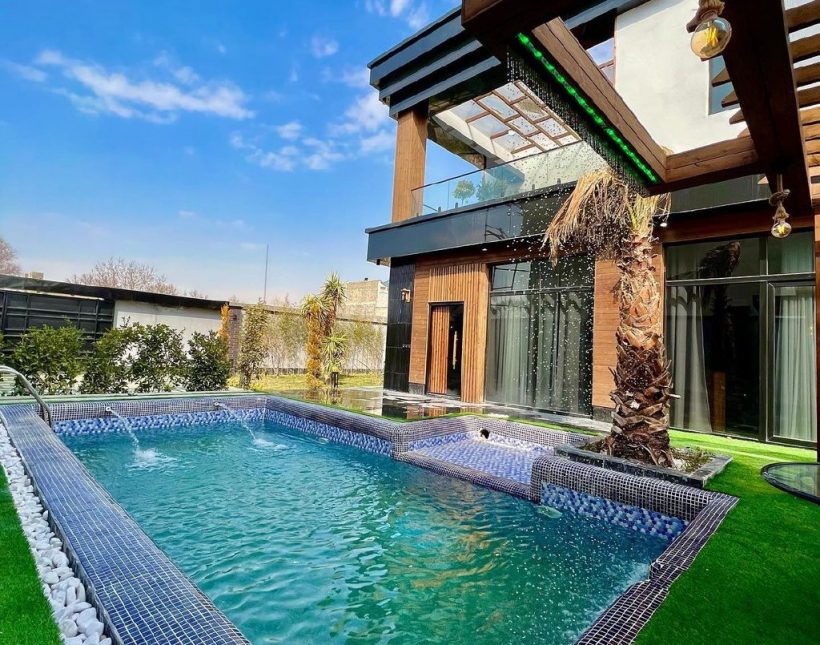خرید ویلا دوبلکس 350 متری استخر دار چمستان | 350 متر